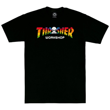 Thrasher x AWS - Spectrum TEE s/s Black